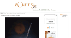Desktop Screenshot of ecurry.com